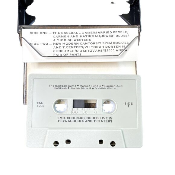 Emil Cohen Comedian Recorded Live In T Synagogues And T Centers Audio Cassette u - Picture 3 of 3